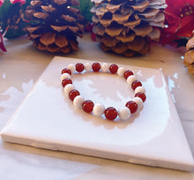 Load image into Gallery viewer, Christmas Candy Cane Bracelet