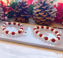 Load image into Gallery viewer, Christmas Candy Cane Bracelet