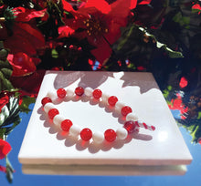 Load image into Gallery viewer, Christmas Candy Cane Bracelet