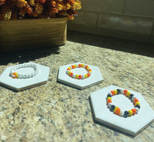 Load image into Gallery viewer, Halloween Candy Corn Bracelet