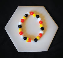 Load image into Gallery viewer, Halloween Candy Corn Bracelet