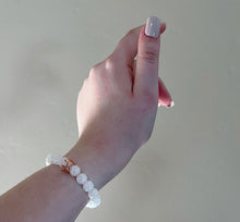 Load image into Gallery viewer, Black Crystal Long Distance Bracelet Set