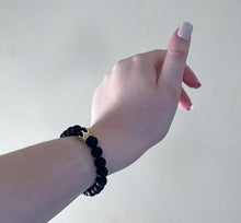 Load image into Gallery viewer, Red Lava Long Distance Bracelet Set