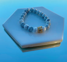 Load image into Gallery viewer, Stained Marble Long Distance Bracelet Set