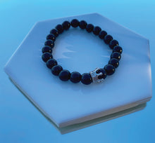 Load image into Gallery viewer, Black Long Distance Bracelet