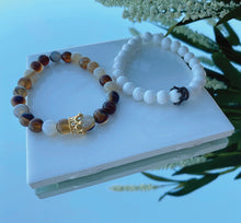 Load image into Gallery viewer, White Eagle Long Distance Bracelet Set