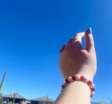 Load image into Gallery viewer, Christmas Candy Cane Bracelet
