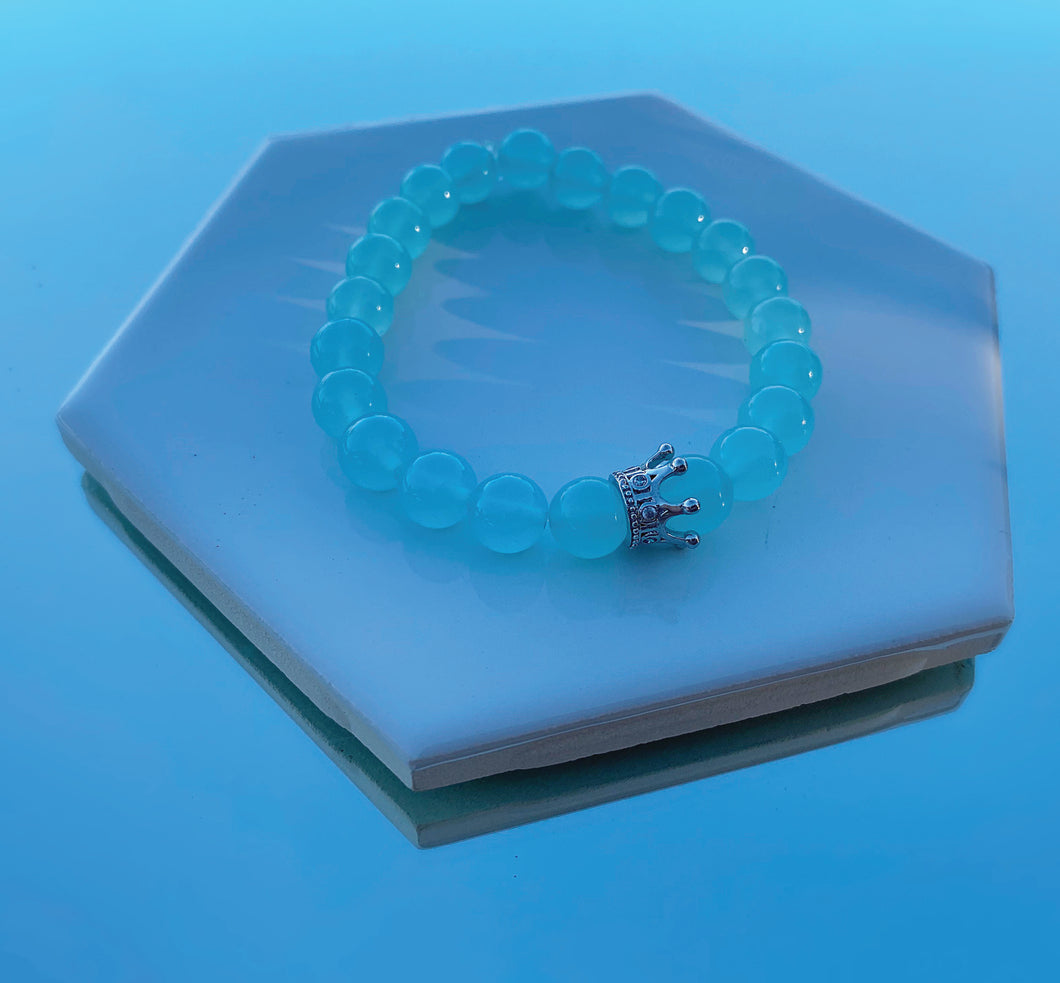 Sea Foam Long Distance Bracelet