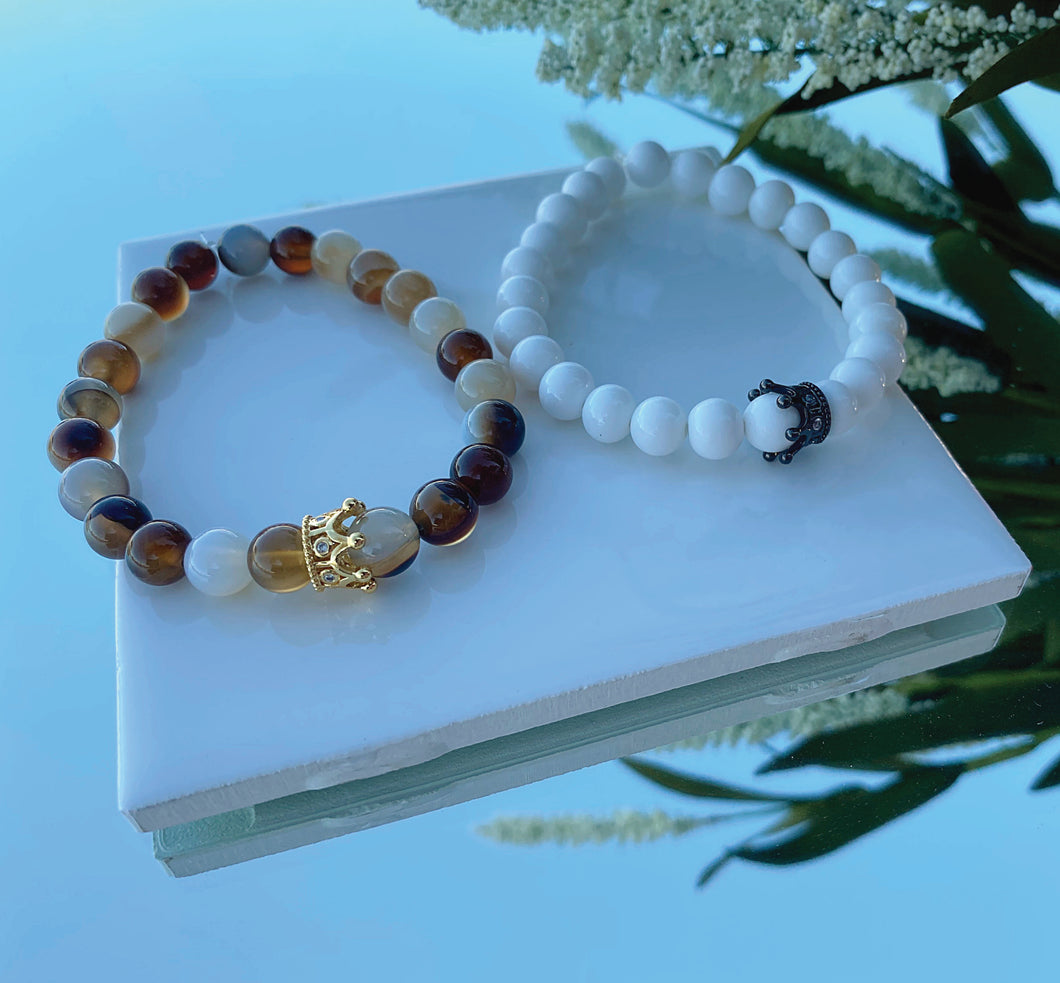 White Eagle Long Distance Bracelet Set